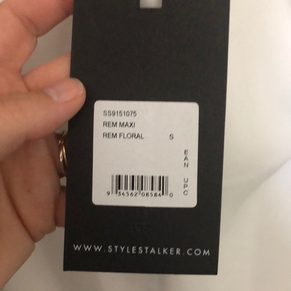 🌺 White Orchid Tropical Floral Backless Cross Maxi Dress ❣️ Holiday Getaway - Picture 3 of 11